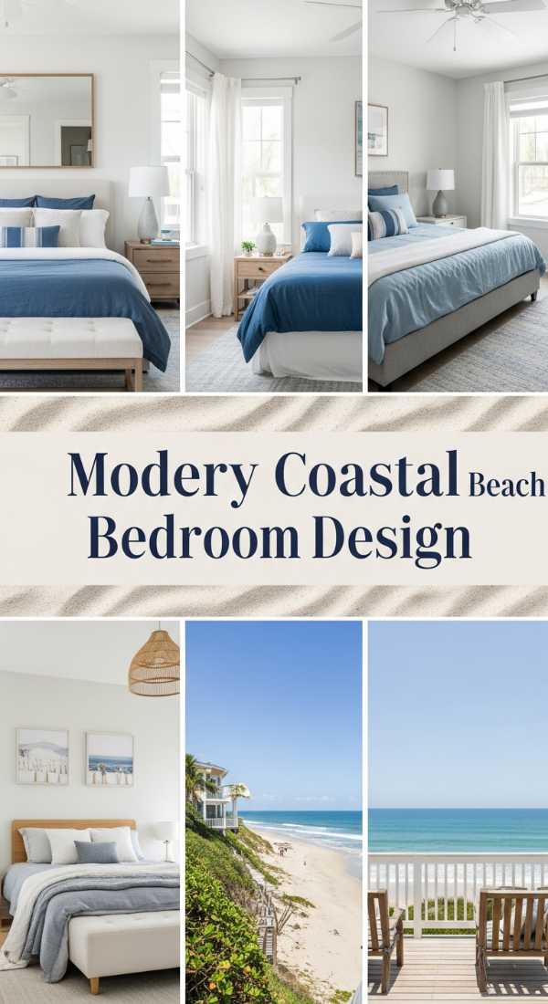 Modern Coastal Beach Bedroom Design 69e777aab6793
