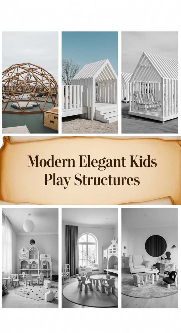 Modern Elegant Kids Play Structures 69f0e5c8689c9