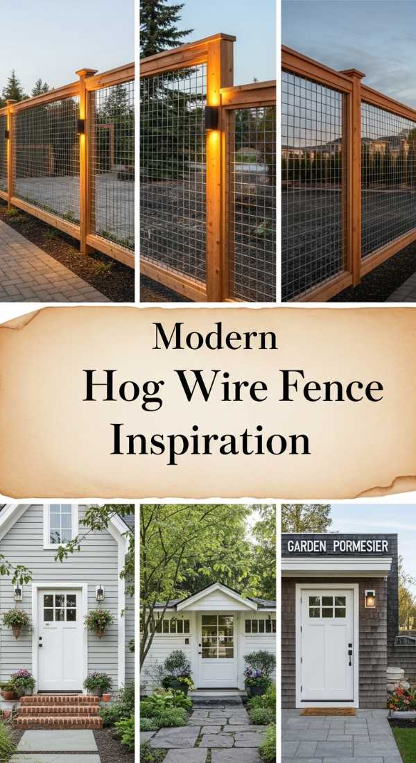 Modern Hog Wire Fence Inspiration 69ea60c6ae609