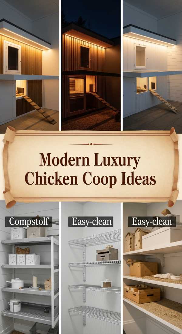 Modern Luxury Chicken Coop Ideas 69ed0347efadb