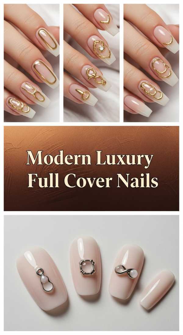 Modern Luxury Full Cover Nails 69eb726fa116a
