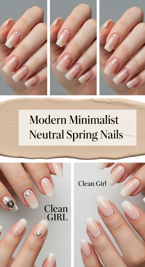 Modern Minimalist Neutral Spring Nails 69e5f3ea59a1c