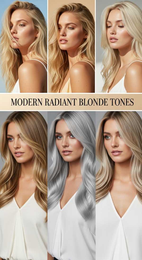 Modern Radiant Blonde Tones 69df3fca3713e