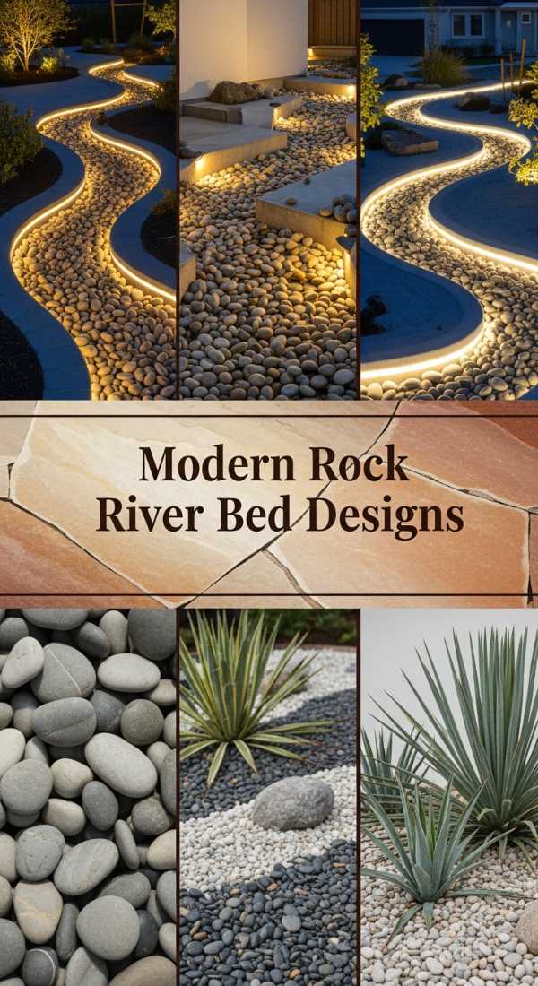 Modern Rock River Bed Designs 69e64c63bee1f