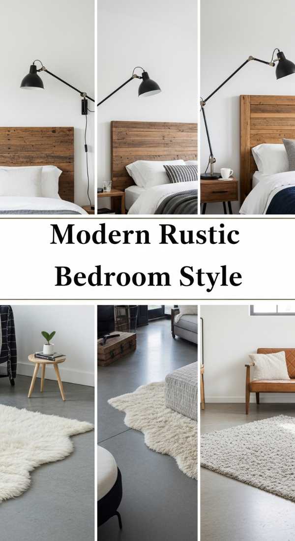 Modern Rustic Bedroom Style 69df43d6e5ff1