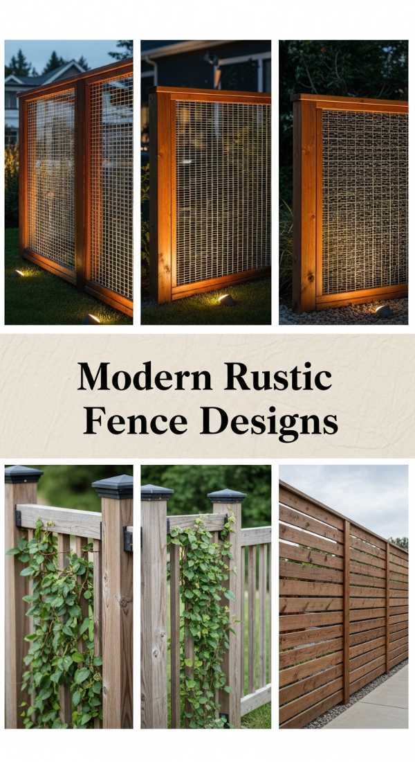 Modern Rustic Fence Designs 69f3a68d2ff7e
