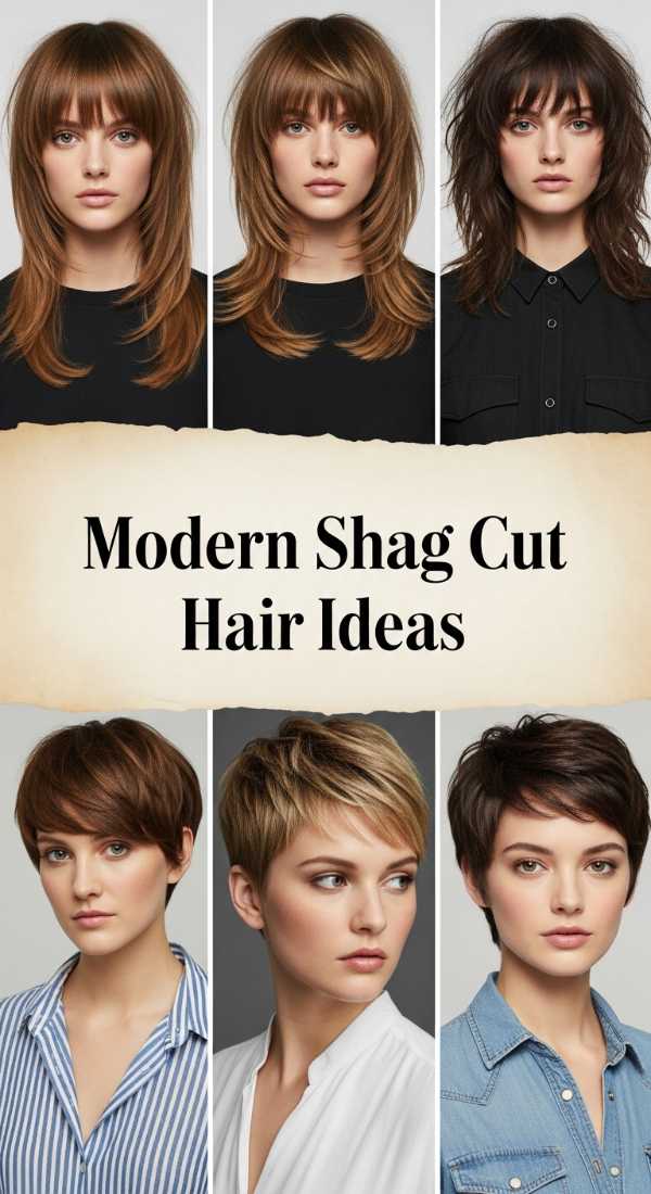 Modern Shag Cut Hair Ideas 69ee51ad1c557