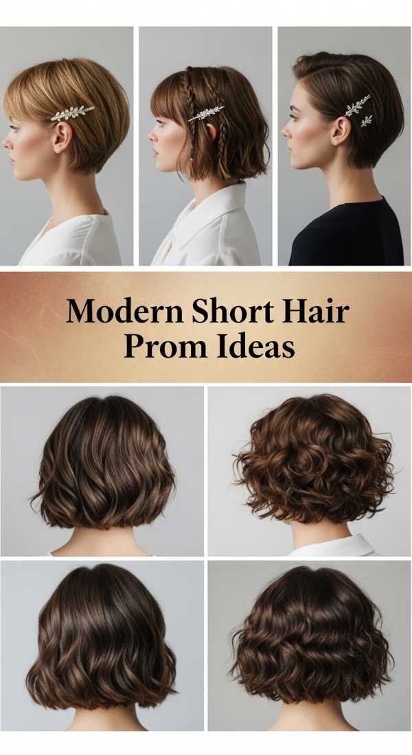 Modern Short Hair Prom Ideas 69ecef85d2a50