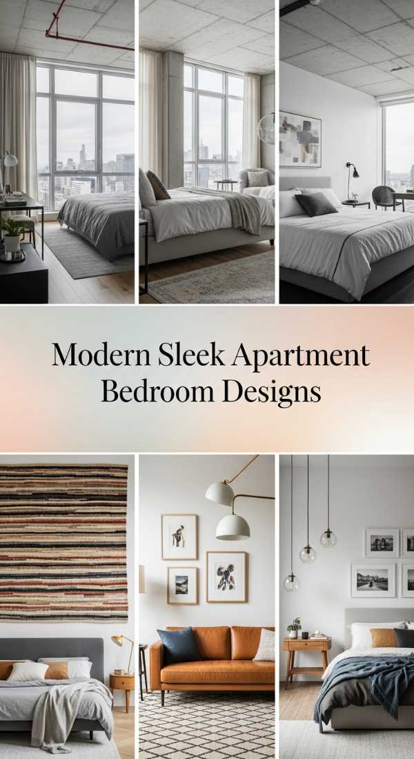 Modern Sleek Apartment Bedroom Designs 69e777b2780bb