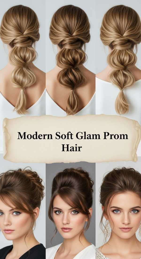 Modern Soft Glam Prom Hair 69f0e1b0f13cc