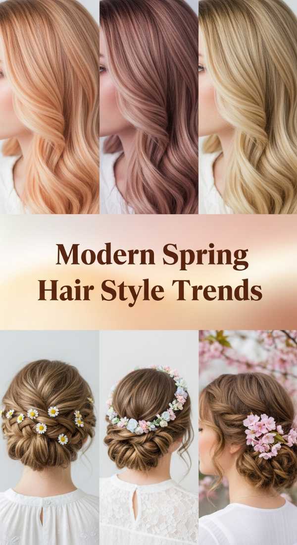 Modern Spring Hair Style Trends
