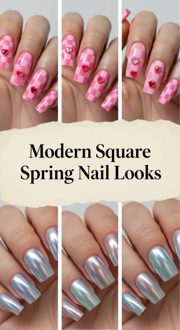 Modern Square Spring Nail Looks 69df3abba6579