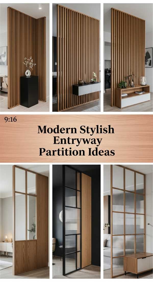Modern Stylish Entryway Partition Ideas 69df43cd88ce8