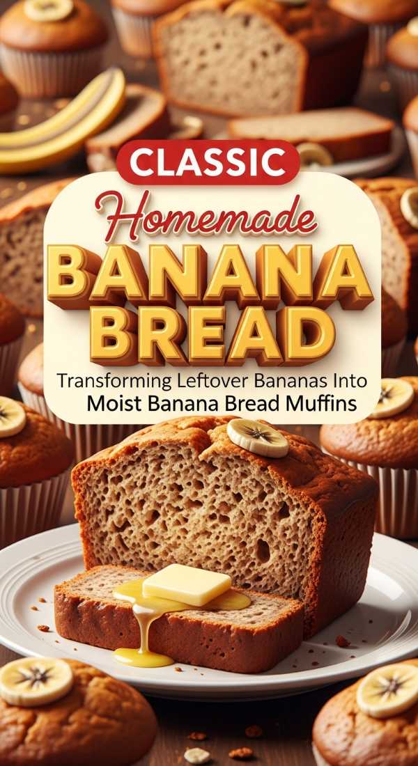 Moist Banana Bread Muffins Hack 69e86327668df
