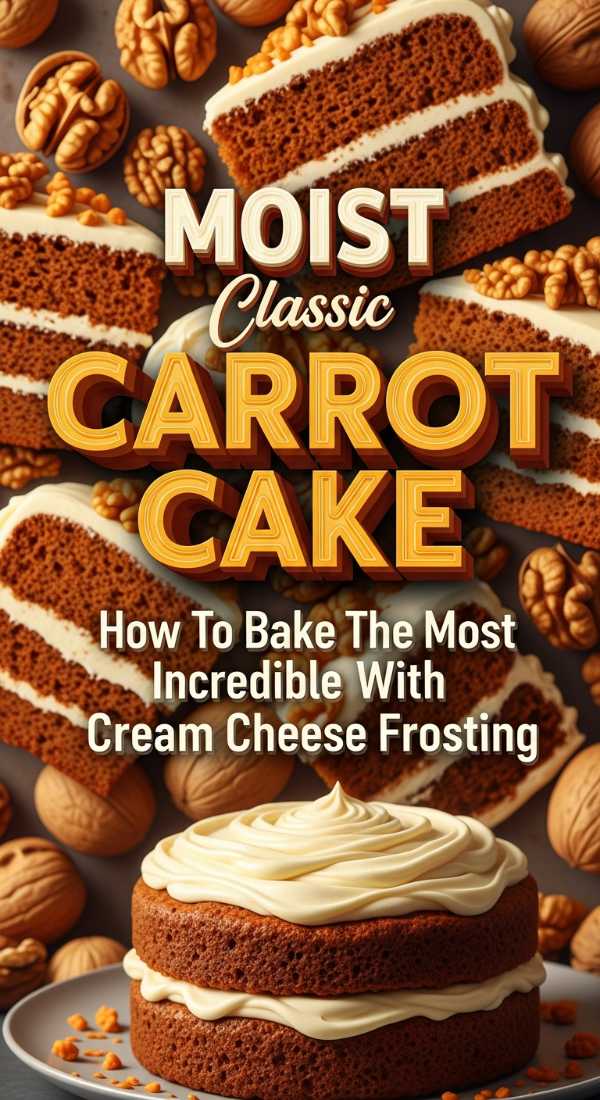 Moist Carrot Cake Secret