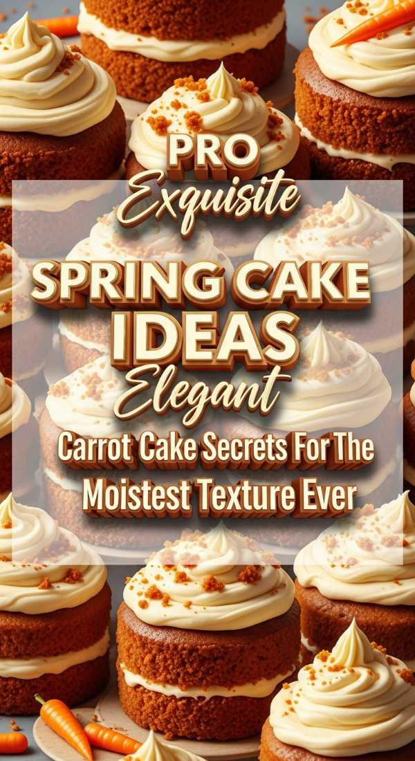 Everything You Need to Know About This Season's Viral Baking Trends Moist Carrot Cake Secret 69de7d675b2b5
