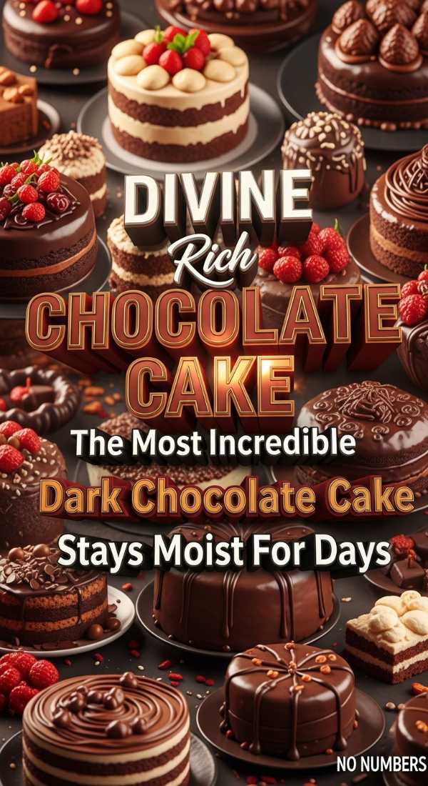 Moist Dark Chocolate Cake Secret 69e7248d6ca8b