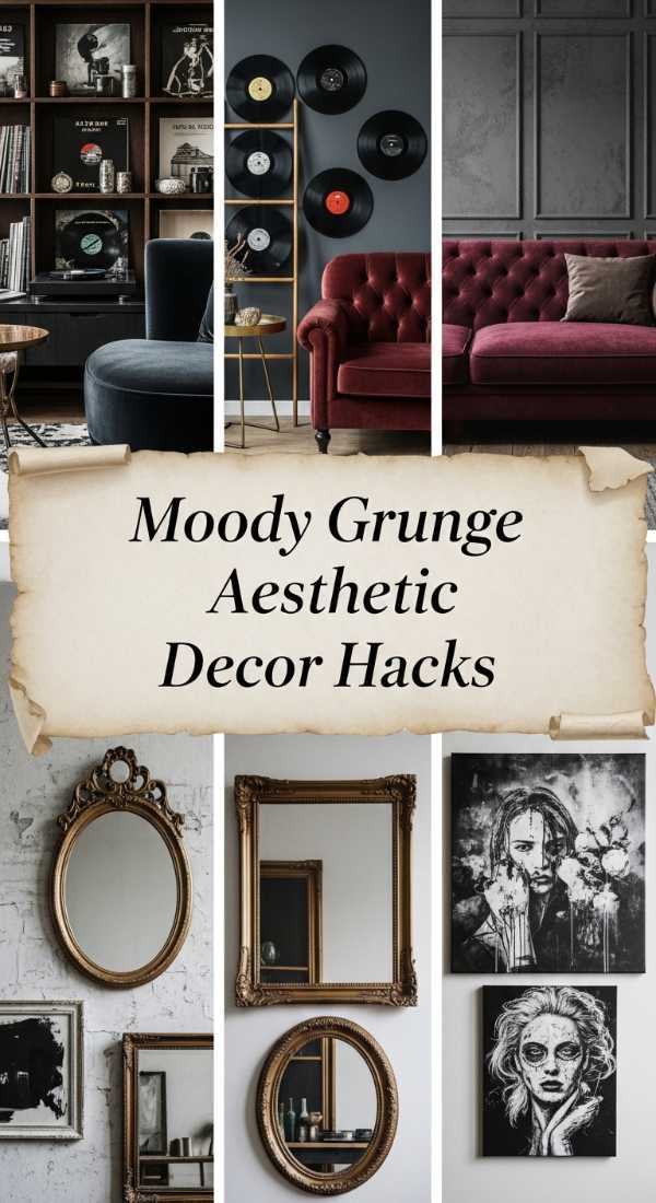 Moody Grunge Aesthetic Decor Hacks 69df20e84d28e