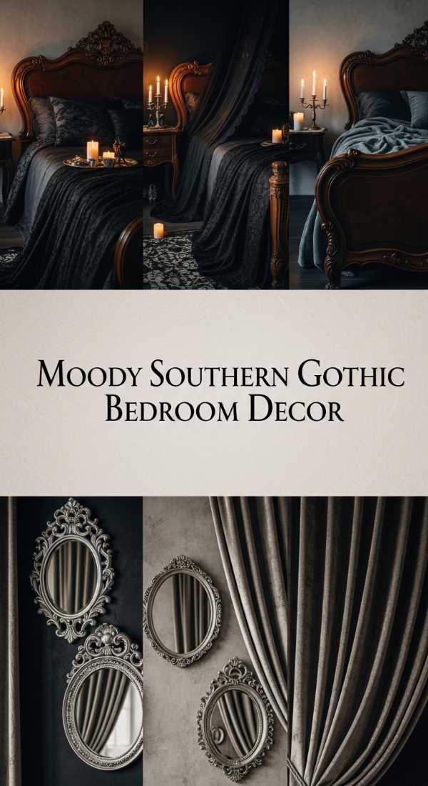 Moody Southern Gothic Bedroom Decor 69ea60afad78e