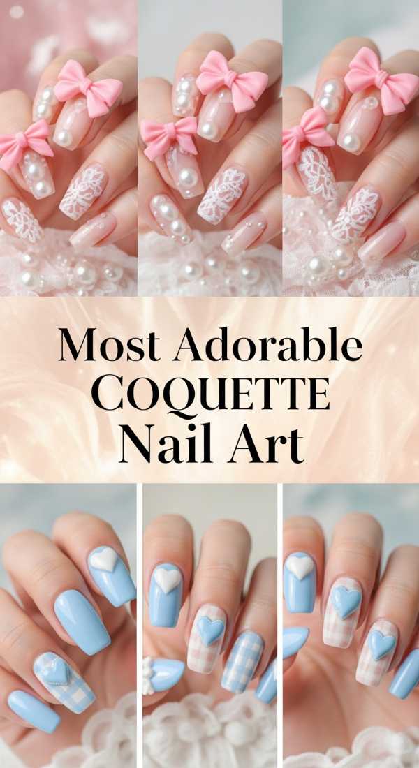 Most Adorable Coquette Nail Art 69e350eaf1bc1