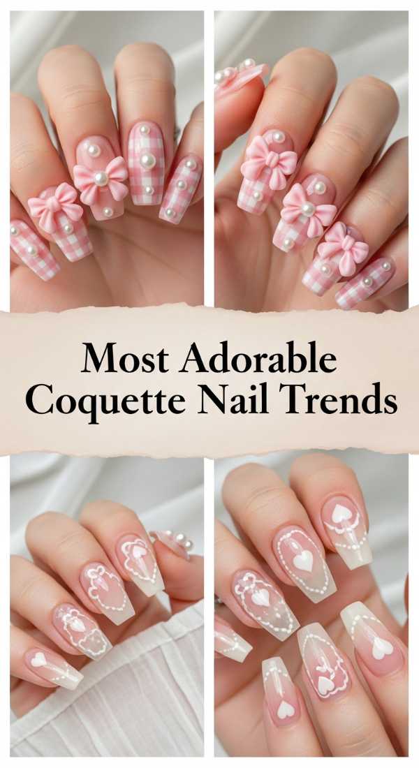 Most Adorable Coquette Nail Trends 69ee417c54a09