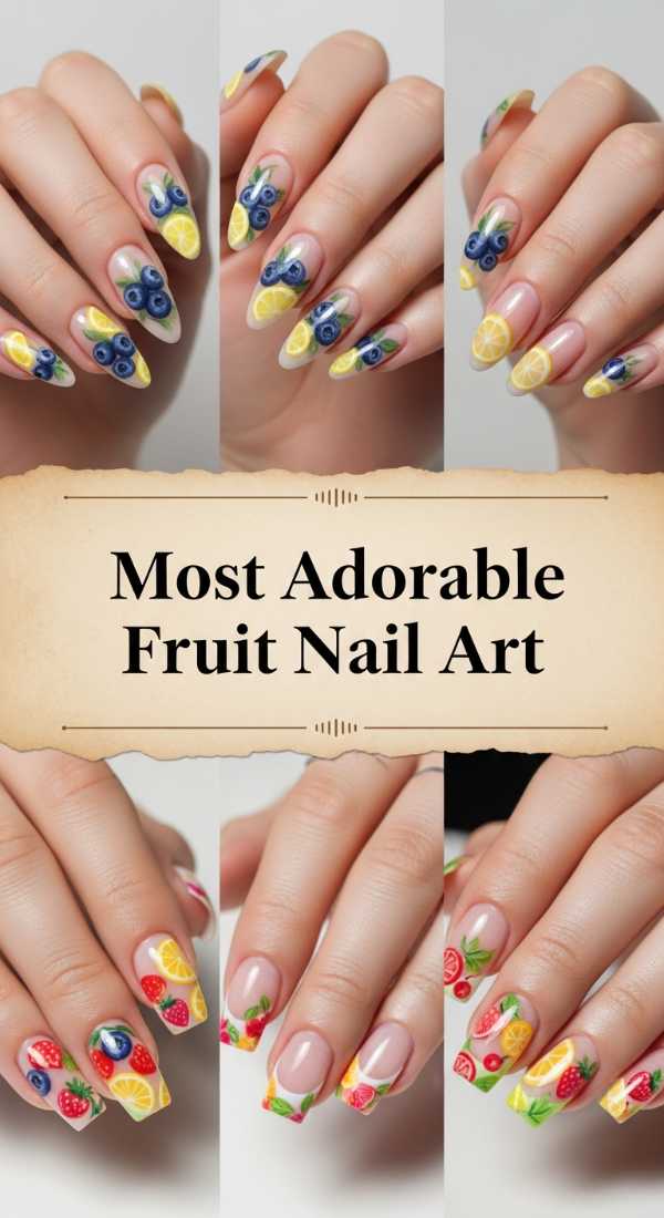 Most Adorable Fruit Nail Art 69e72ccb7f8b0