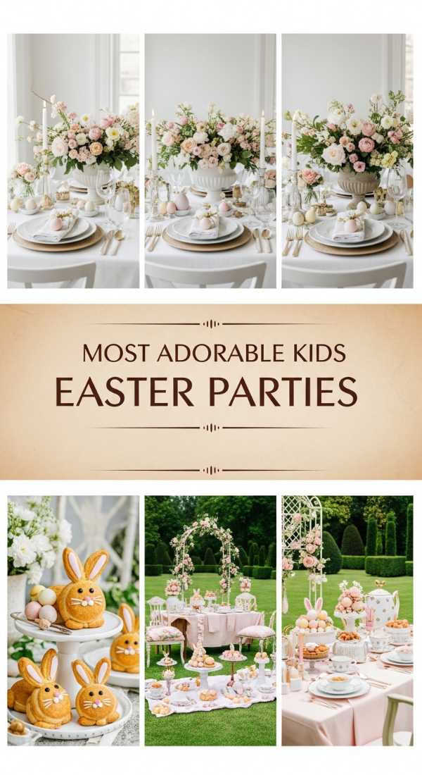Most Adorable Kids Easter Parties 69df2437436d6