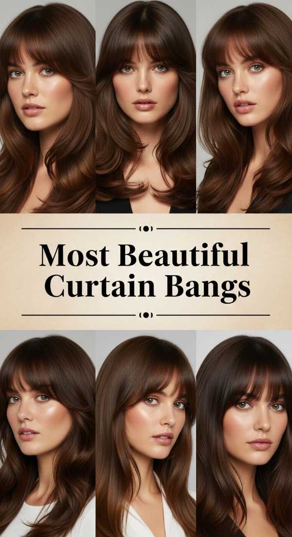 Most Beautiful Curtain Bangs 69e742dac000f