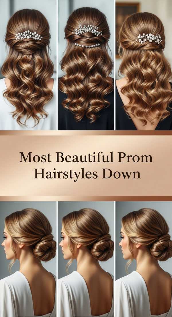 Most Beautiful Prom Hairstyles Down 69f0e1d566ded