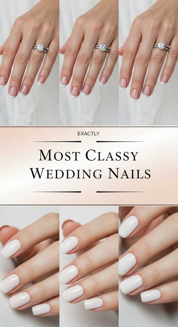 Most Classy Wedding Nails 69df1baabf754