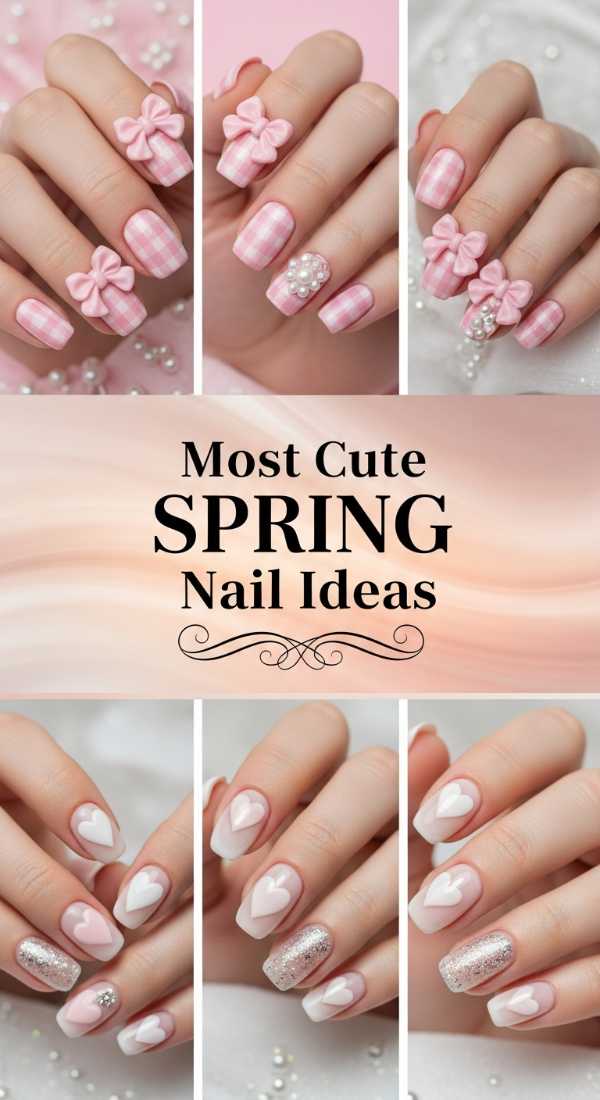 Most Cute Spring Nail Ideas 69e72cbe56a20
