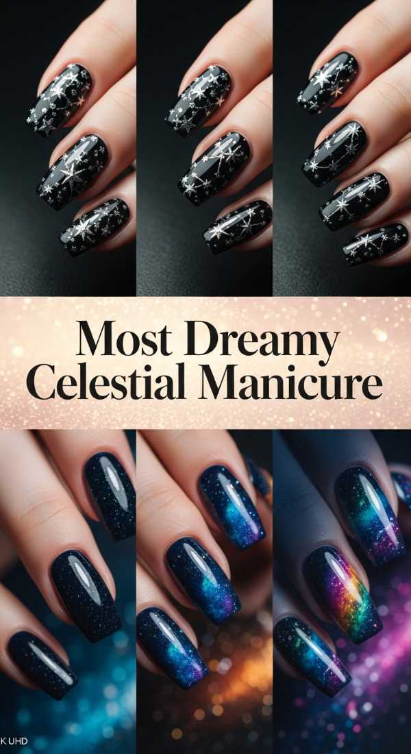 Most Dreamy Celestial Manicure 69eba04f846c9