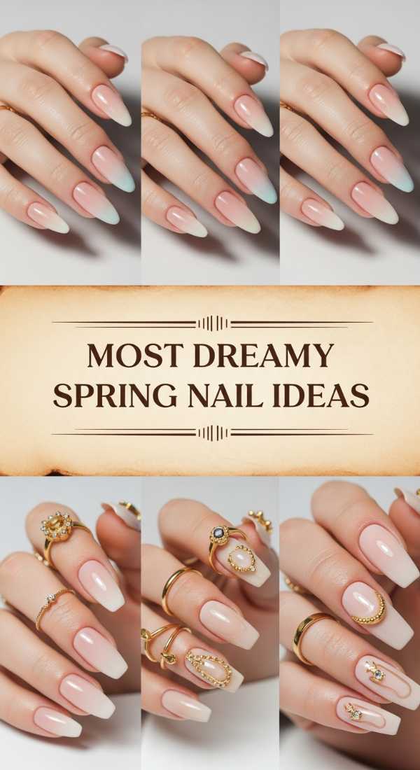 Most Dreamy Spring Nail Ideas 69de457b1c9d8