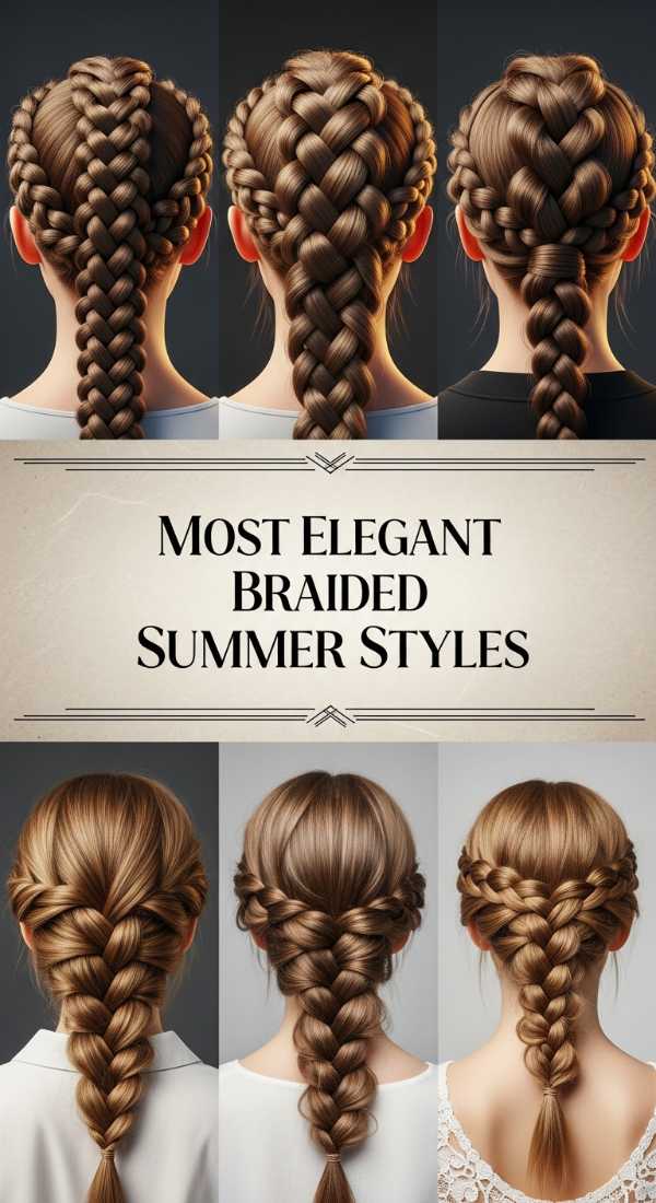 Most Elegant Braided Summer Styles 69f33c9e9885d