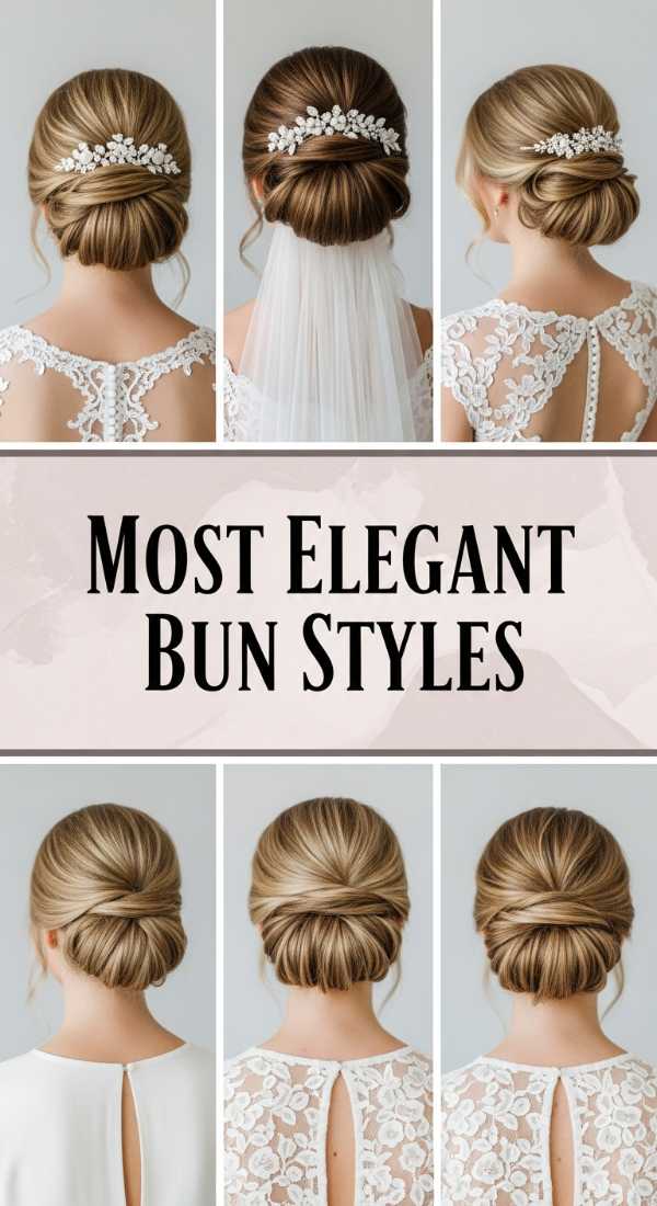 Most Elegant Bun Styles 69e339ff1ae83