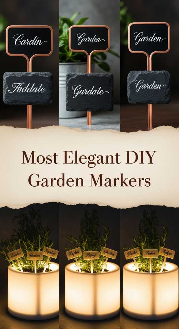 Most Elegant Diy Garden Markers 69e64c6849f72