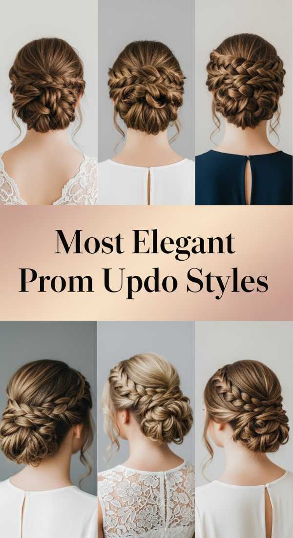 Most Elegant Prom Updo Styles