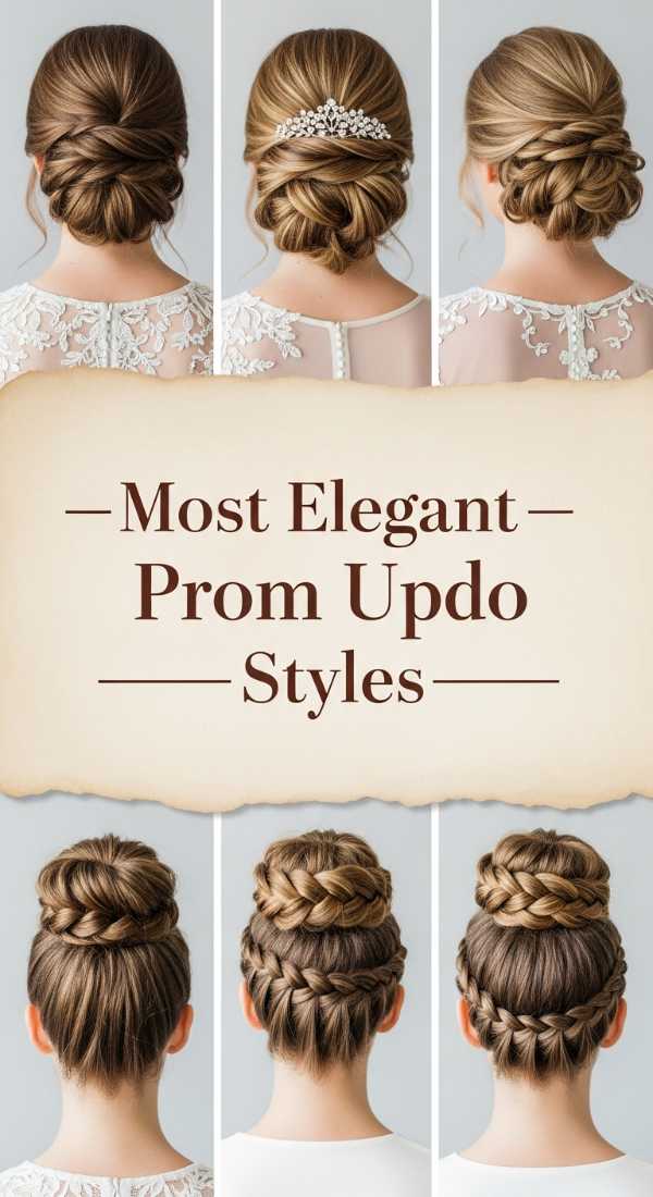 Most Elegant Prom Updo Styles