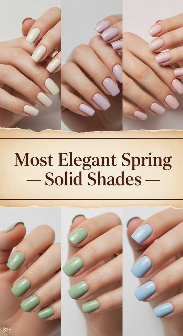 Most Elegant Spring Solid Shades