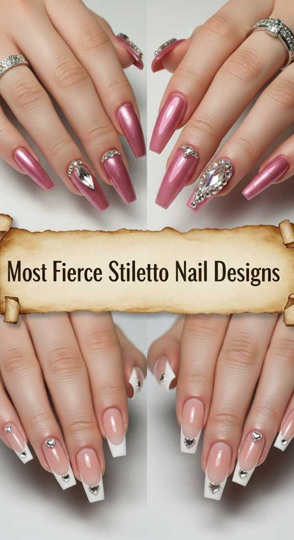 Most Fierce Stiletto Nail Designs 69e72ccf305fd