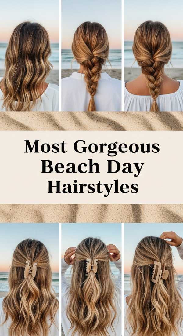 Most Gorgeous Beach Day Hairstyles 69e9d4143bca6