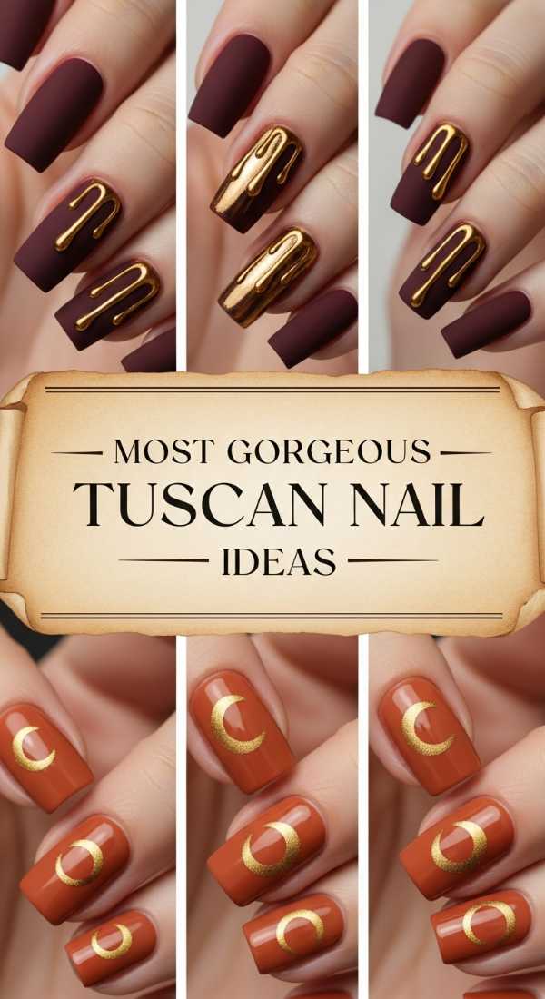 Most Gorgeous Tuscan Nail Ideas 69e2730c9df05