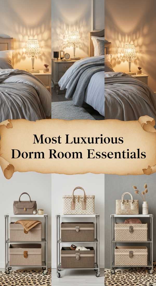 Most Luxurious Dorm Room Essentials 69e51e55e6440