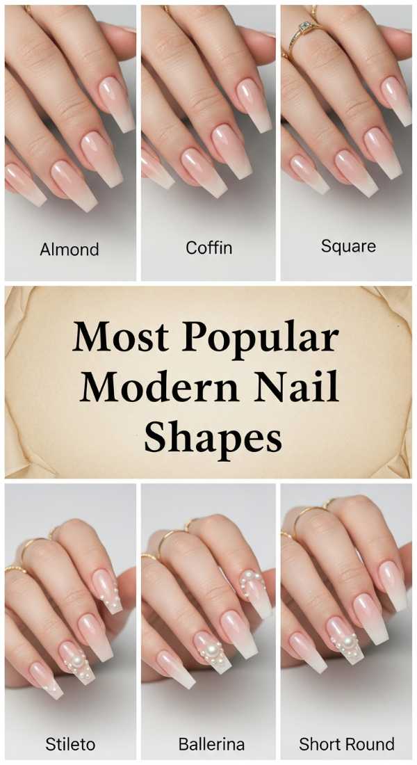 Most Popular Modern Nail Shapes 69eb7282a1dd6