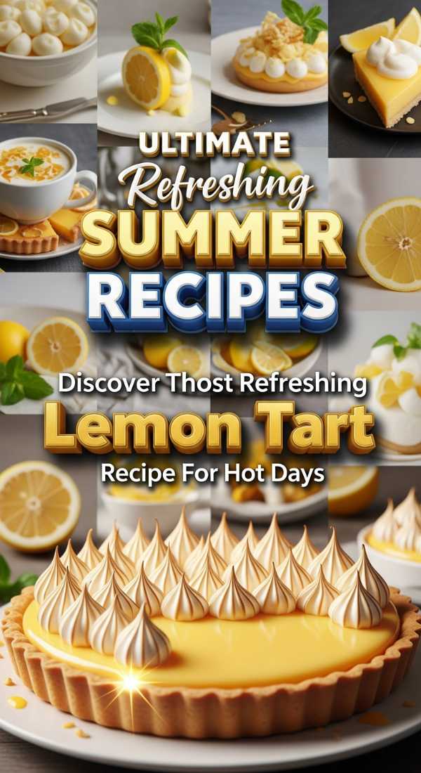 Most Refreshing Lemon Tart Secrets 69f0642443d09