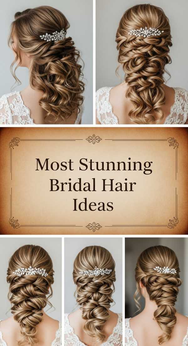 Most Stunning Bridal Hair Ideas 69e4f66fa0dac