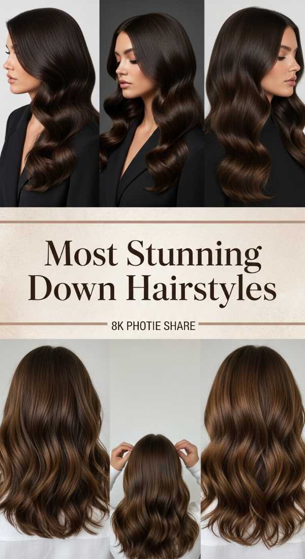 Most Stunning Down Hairstyles 69f0e1b3e9f20