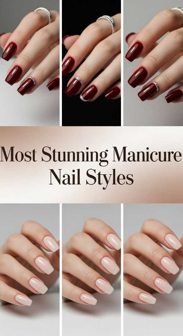 Most Stunning Manicure Nail Styles 69ece5972b406