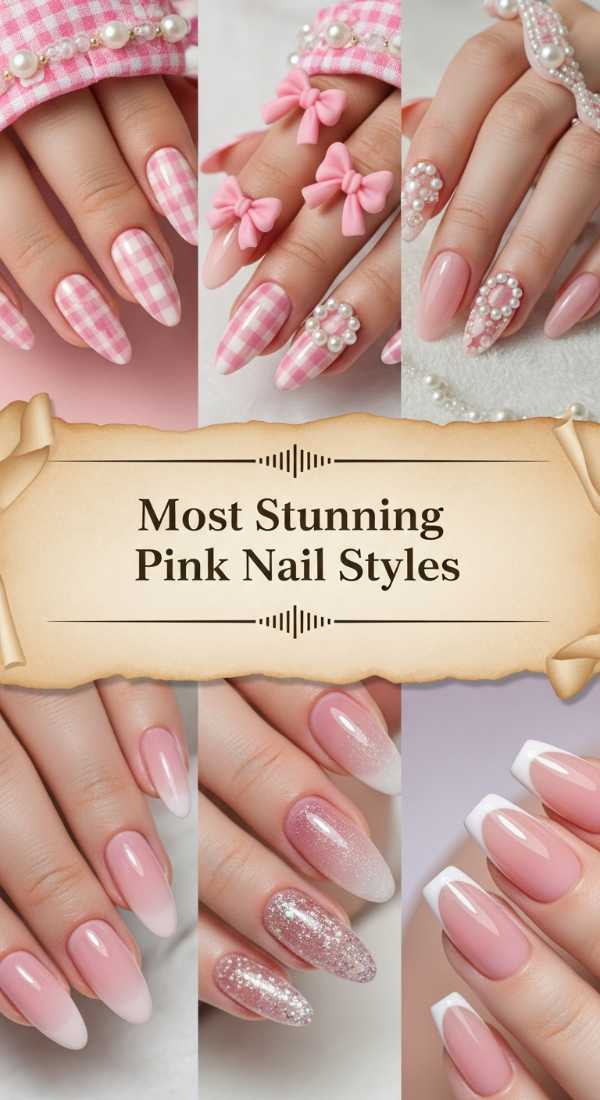 Most Stunning Pink Nail Styles 69e72cb5e32df