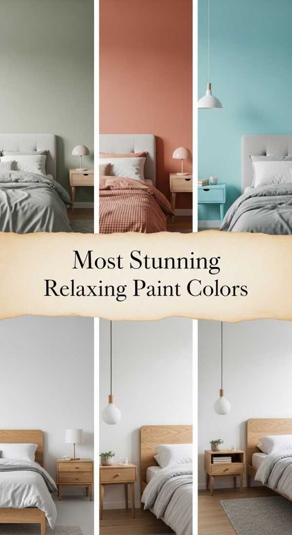Transform Your Space: The Ultimate Guide to a Cozy Bedroom Sanctuary Most Stunning Relaxing Paint Colors 69df467b17c94